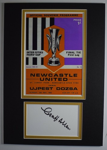 Geoff allen signed autograph - geoff,