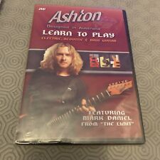 Ashton: Learn to Play Electric, Accoustic & Bass Guitar DVD BRAND NEW SEALED