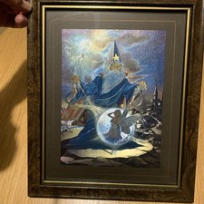 Vintage Dufex Foil Art Merlin/