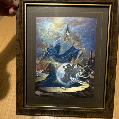 Vintage dufex foil art merlin - foil,