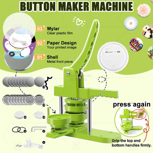 Button maker machine - maker, (58mm)