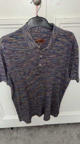 Vintage missoni polo - vintage, l