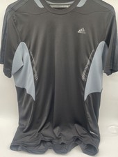 Adidas Shirt Mens Extra Large Black Techfit Compression Climacool Training Gym