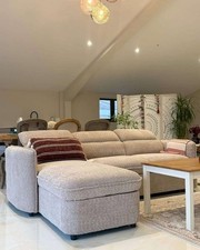 Capri Sofabed Storage Beige