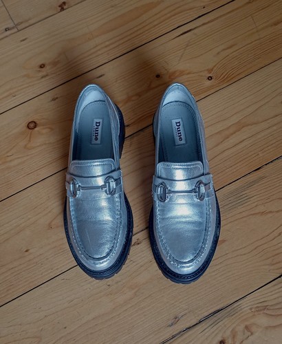 Dune silver leather chunky - dune,