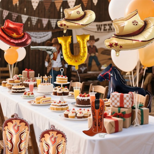 Western birthday party - western,