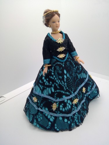 Doll house figure victorian - doll,