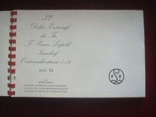 1967 F HAVER LEIPOLD GLASS / CERAMIC DESIGN BOOK 32 DESIGNS 2 OF EACH