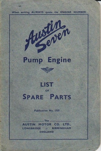 Austin pump engine - austin, 7