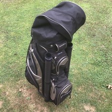 Maxfli Lightweight Golf Bag Rain Hood Shoulder Strap 10-Way Divider,10-Pockets.