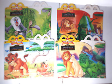 4x MCDONALDS HAPPY MEAL BOX