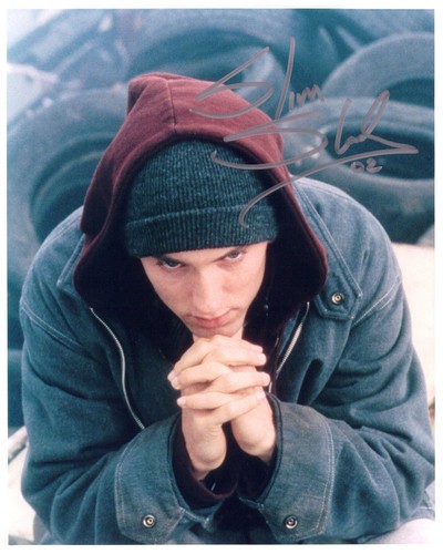 Eminem autograph signed - signed, pp