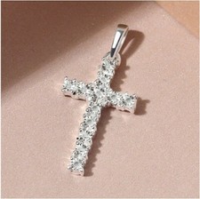 Diamond Cross Pendant in