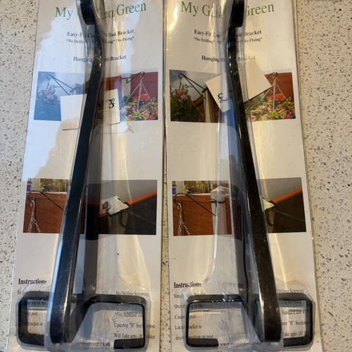 Hanging basket brackets - 2,
