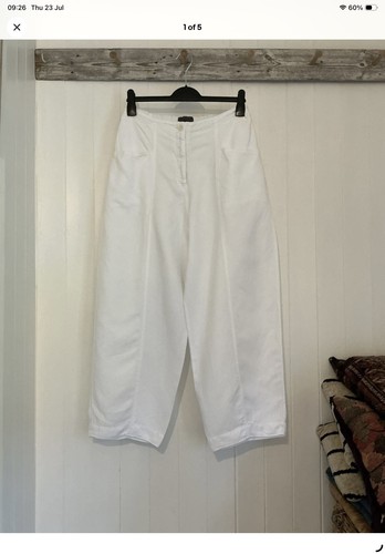 Oska trousers linen mix - trousers,