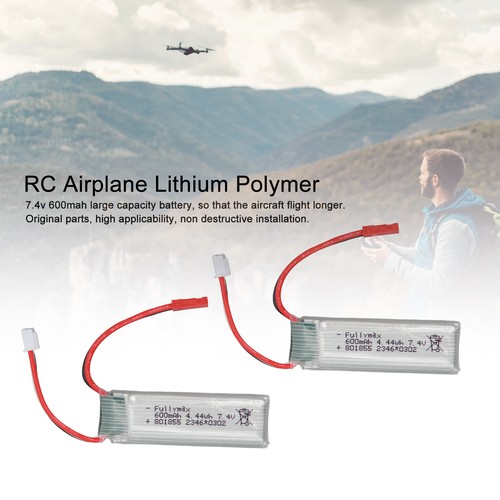 2pcs 600mah large - 2pcs, 7.4v