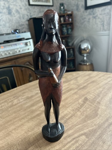 African statue masai warrior - statue,