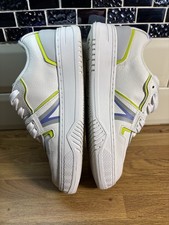 Lacoste L001 Trainers in White and Indigo UK size 5