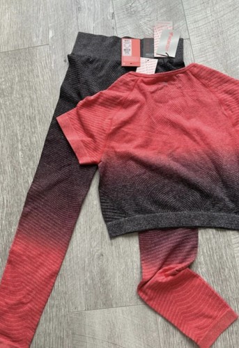 Primark red grey activewear - primark,