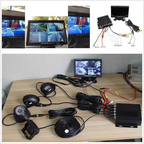 4ch dvr video recorder box - dvr, 7''