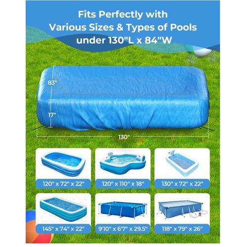Compact storage rectangle pool - rectangle,