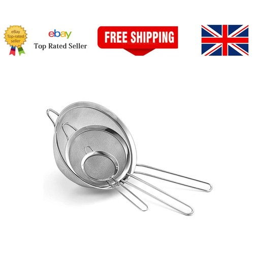 Sieve 3pcs fine mesh - sieve,