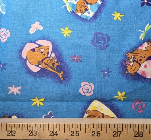 Scooby doo blue cotton craft - doo,