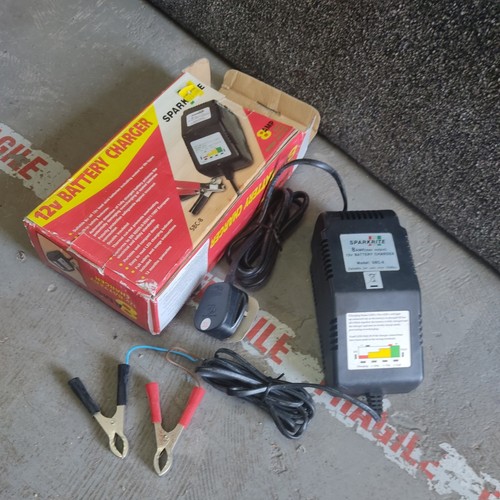 Sparkrite battery charger 12v - battery,