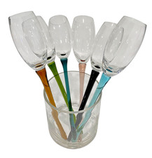 Hand Blown Multicolor Stem