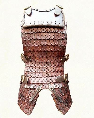Leather scale armor - leather,