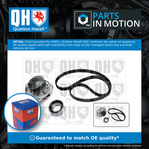 Timing belt water pump - timing,
