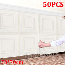 50PCS Large Drop Ceiling XPE Tiles Wall Sticker Self adhesive.Ceiling Foam Panel