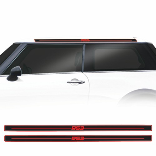 Style roof stripe for r53 - for,