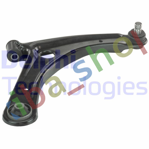 Right front axle track - front, control