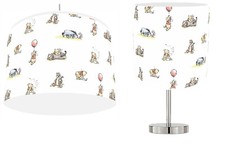 BABY WINNIE THE POOH  choose from Lamp Shade , Stick Lamp or Bundle , Reusable