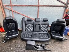 2009 JAGUAR X-TYPE SET OF LEATHER SEATS FRONT , REAR WITH ARM REST & DOOR CARDS