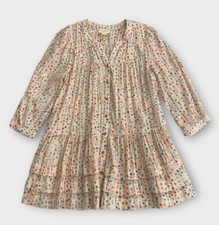 Maeve Anthropologie Women’s Paccia Tunic Top Size Small Button Down Geometric