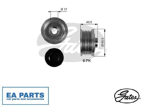 Alternator freewheel clutch - alternator,