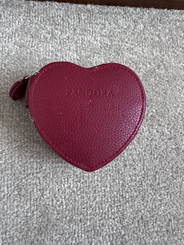 Pandora red small heart shaped - red,
