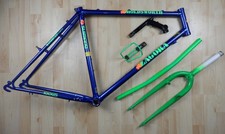 Retro 1991 Holdsworth Zagora  MTB Frame, Forks, Handle Bars, Stem & Bottle Cage.