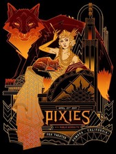 2017 PIXIES CONCERT POSTER
