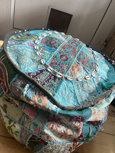 45cm indian ottoman - 45cm,