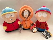 Official South Park CARTMAN, KENNY, STAN Soft Plush Toy 10”