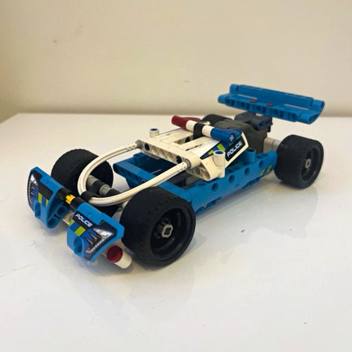 Lego police race - lego, car