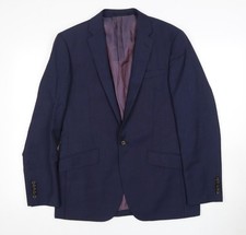 T.M.Lewin Men's Blue Suit