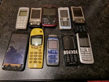 Joblot 10x Vtg Mobile Phone