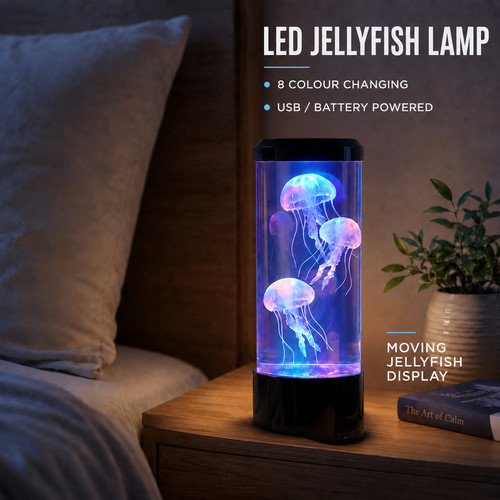 Led jellyfish lamp - jellyfish, 8