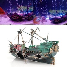 Large Wreck Sunk Ship Boat