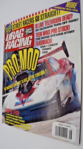 Drag racing monthly magazine - drag,