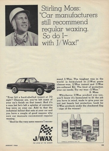 1966 wax mercedes benz - j/wax,